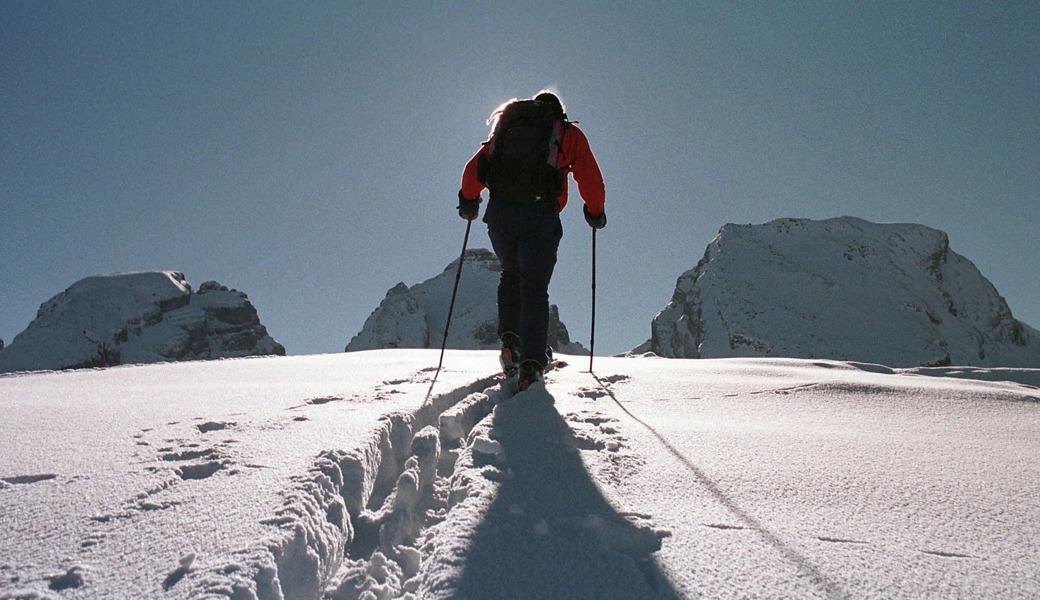 Skiwandern und Schneeschuhlaufen liegen im Trend und ziehen zunehmend mehr Wintersportfreunde in die verschneite Landschaft um die Churfirsten.