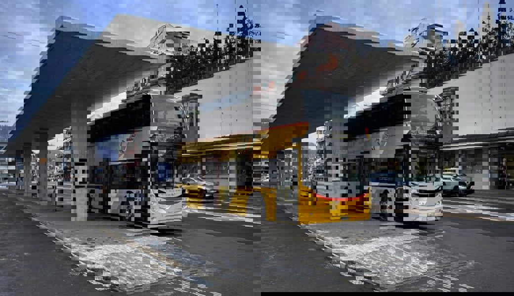  Die Postautolinie 790, die Churfirstenlinie, verkehrt zwischen Wattwil (Bild) und Buchs. 