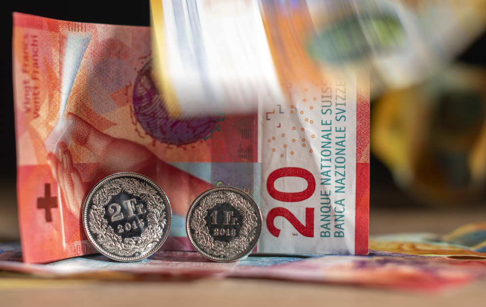 Geld-Steuer-Franken