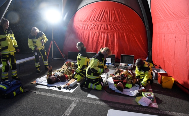 Die Feuerwehr Grabs übt – Einblick in Technik, Taktik und Einsatz