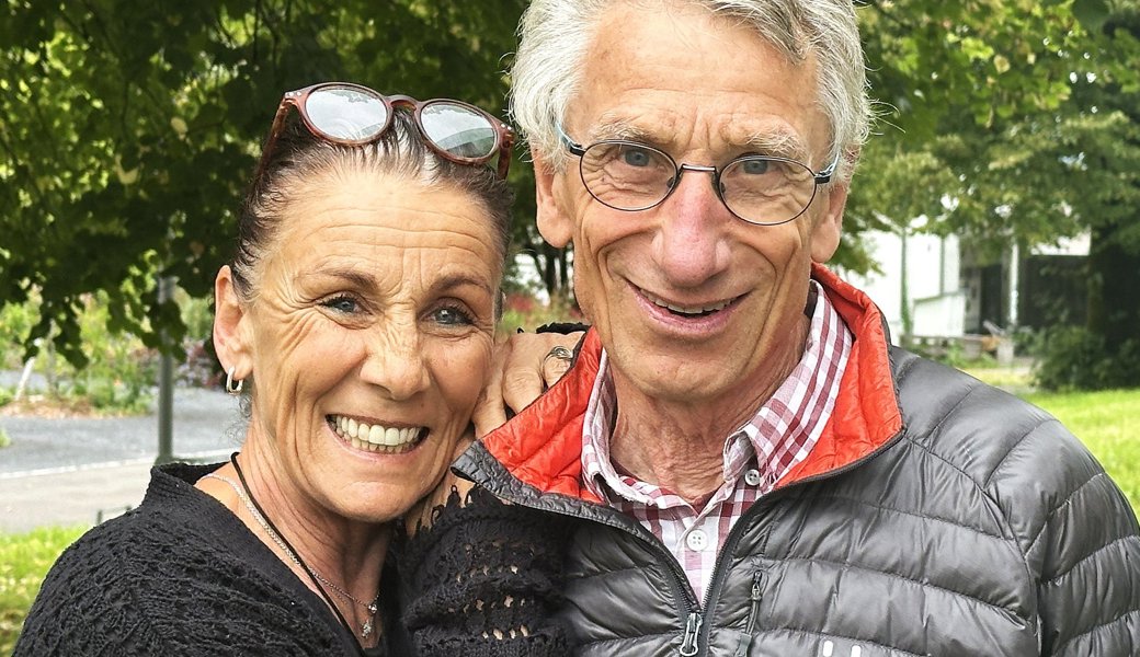 Maria Walliser und Walter Steiner werben für achtsamen Tourismus Maria Walliser und Walter Steiner werben für achtsamen Tourismus