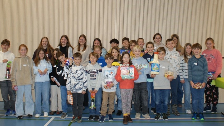 Die Teilnehmenden des Dog-Turniers