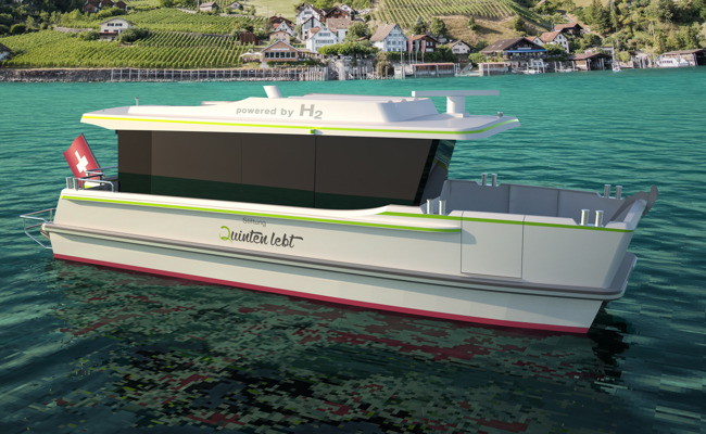 Mit dem Wasserstoff-Seetaxi nach Quinten