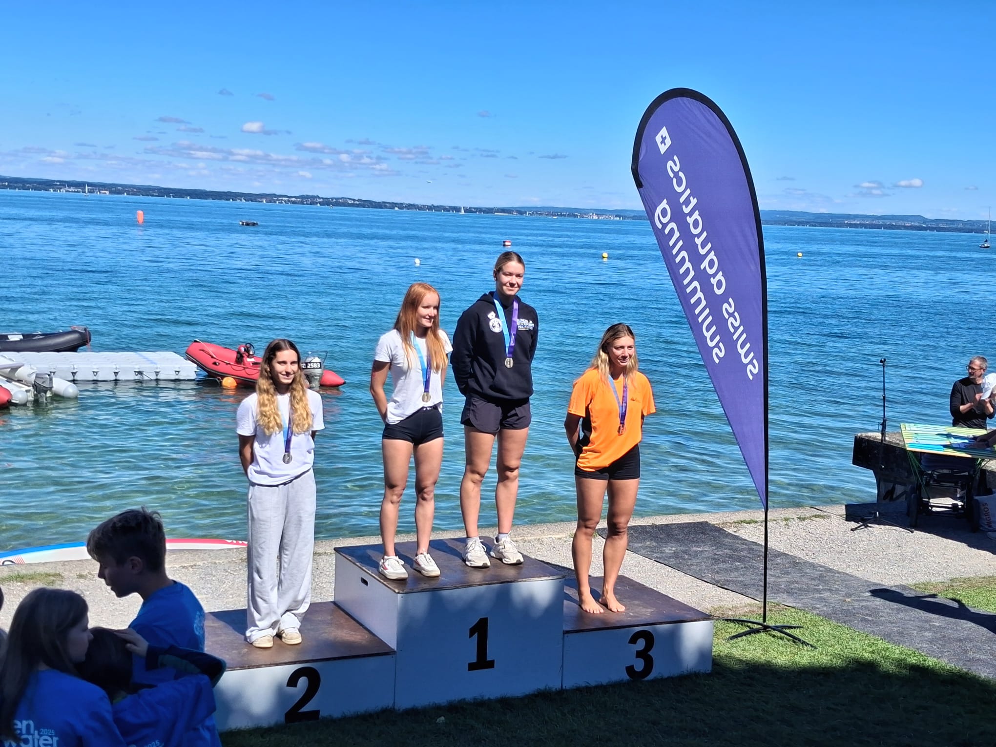 Zwei weitere nationale Medaillen für den Schwimmclub Flös