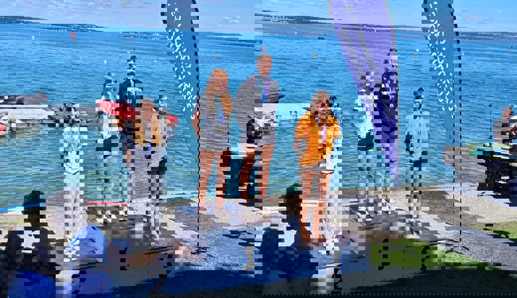 Giovanna Bevivino holte sich über 3000-Meter in der Kategorie Pre-Masters die Silbermedaille.