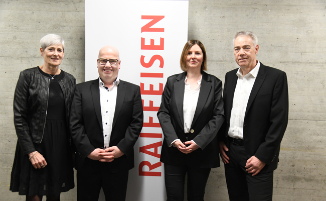 Raiffeisenbank freut sich über ein sehr erfolgreiches Geschäftsjahr