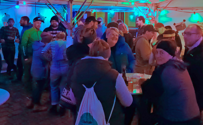 Schneemangel: Tanz und Musik statt Wintersport