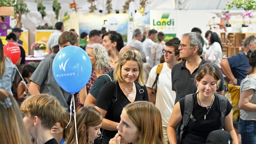 Am letzten Messetag war die Wiga noch einmal sehr gut besucht.