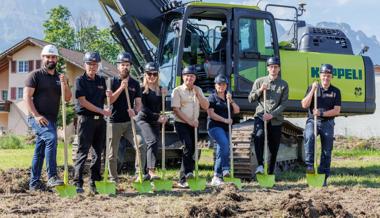 «Ärmel hoch!»: A. Gantenbein Holzbau AG baut neuen Firmensitz