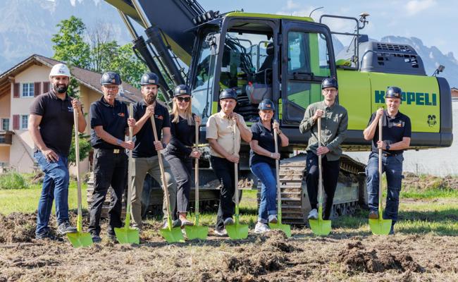 «Ärmel hoch!»: A. Gantenbein Holzbau AG baut neuen Firmensitz