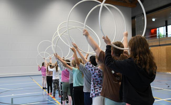 «Die Stimmung ist super» – die Schule Unterdorf macht Zirkus
