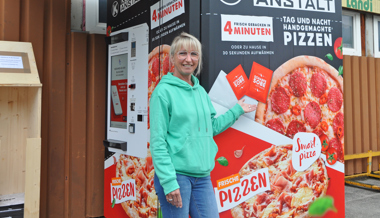 Pizzas in vier Minuten: Erster Automat der Region Werdenberg