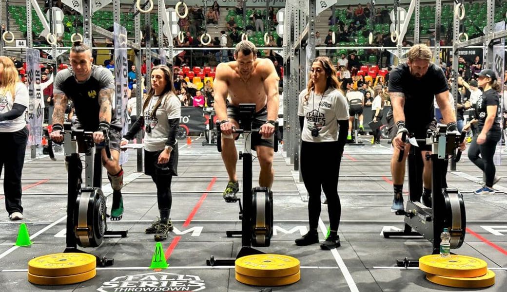 Fall Throwdown Crossfit-Sportler Tobias Zogg nach Aufholjagd auf dem fünften ...