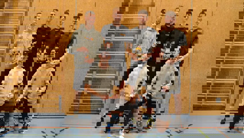  Die Sieger der Kategorie Pro: d’Grabser und de Milli. 