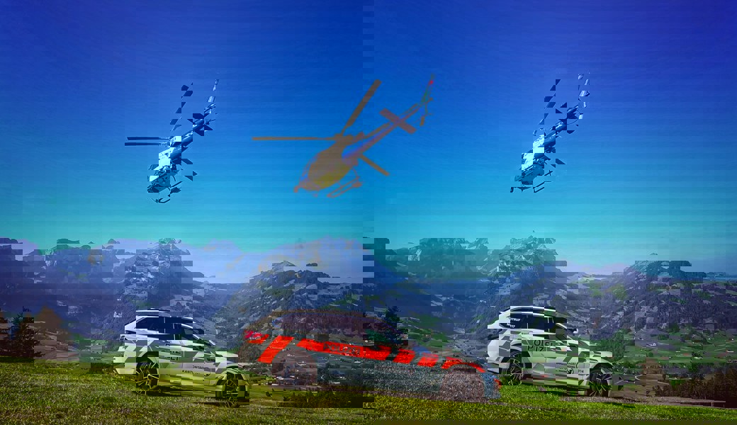 33-jähriger Mann stürzt auf einer Wanderung zu Tode