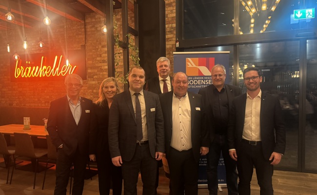 Neujahrstreffen der Bodenseeregion mit Botschaftern aus vier Ländern