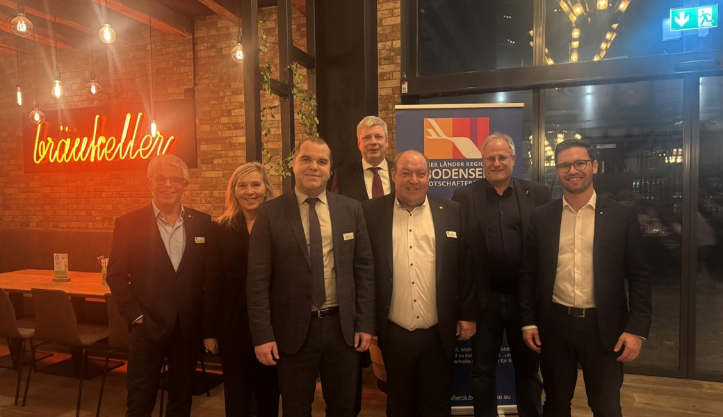 Neujahrstreffen der Bodenseeregion mit Botschaftern aus vier Ländern