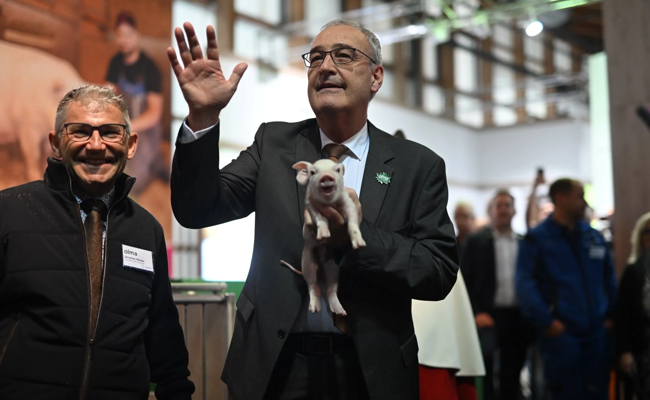 Parmelins Olma-Dernière und das Säuli: Die Messe in St.Gallen ist eröffnet