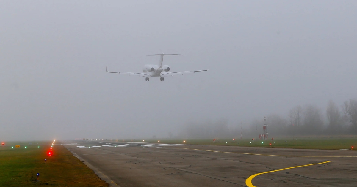 “A business disaster”: Fog prevents WEF landings in Altenrhein