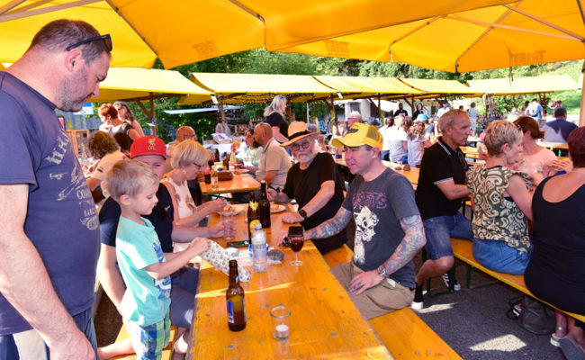 Der Nachtmarkt war ein vergnüglicher Treffpunkt zum Abschluss der Sommerferien