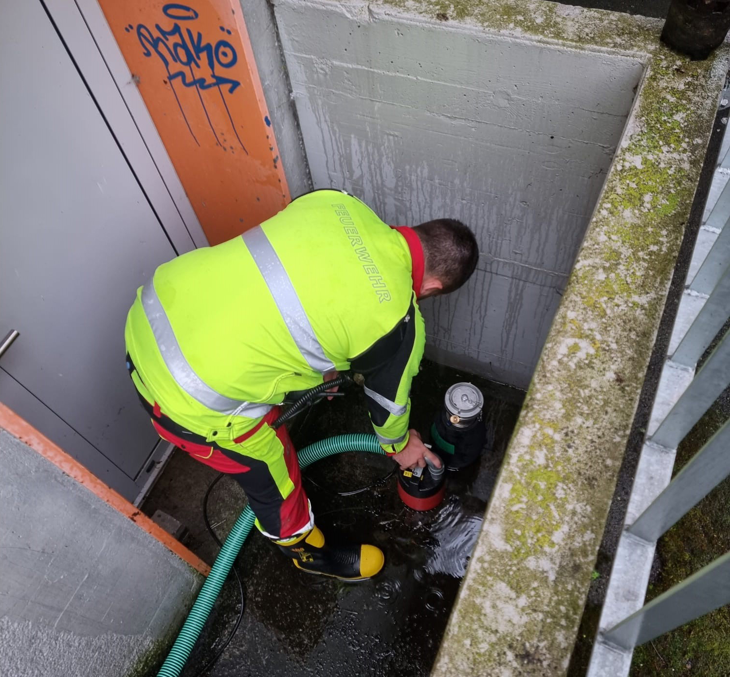 Dauerregen: Feuerwehreinsätze in überschaubarem Rahmen