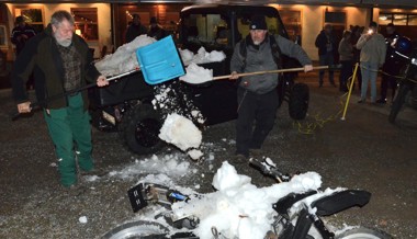 Toggenburger Töff-Wintertreffen: Ein Motorrad-Begräbnis zum Abschied