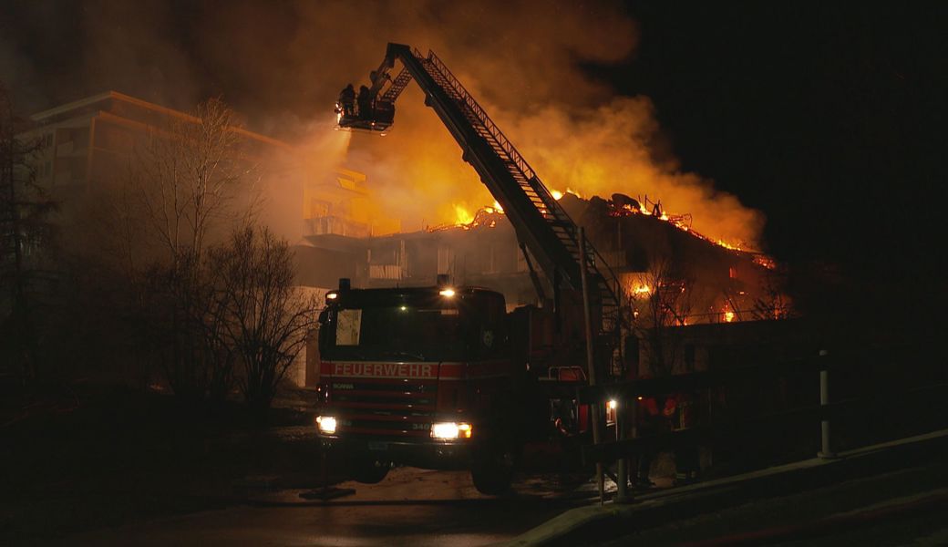 Am 7. Februar 2024 brannte der Altbau des Hotels Acker in Wildhaus vollständig nieder. Es war nicht der einzige Brand in der Geschichte des Hotels.