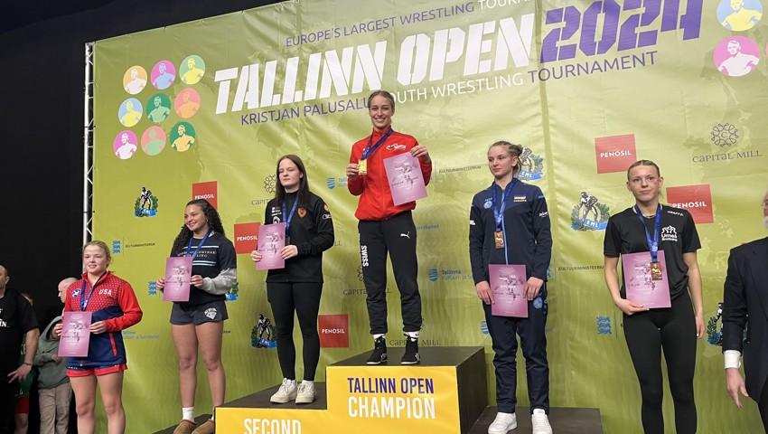 Annatina Lippuner gewann in der Kategorie bis 62kg die Goldmedaille