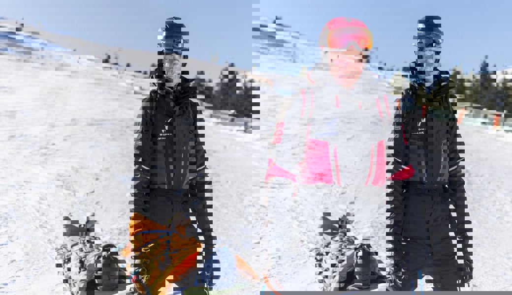  Köbi Giger rettet in seinem Schlitten pro Jahr zwischen 60 und 100 Personen. 