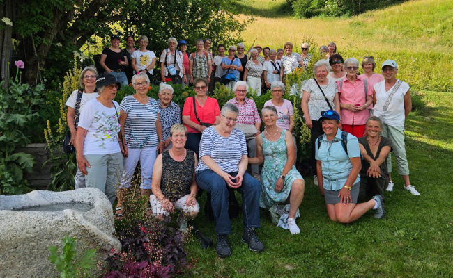 Frauenband im Bündnerland unterwegs
