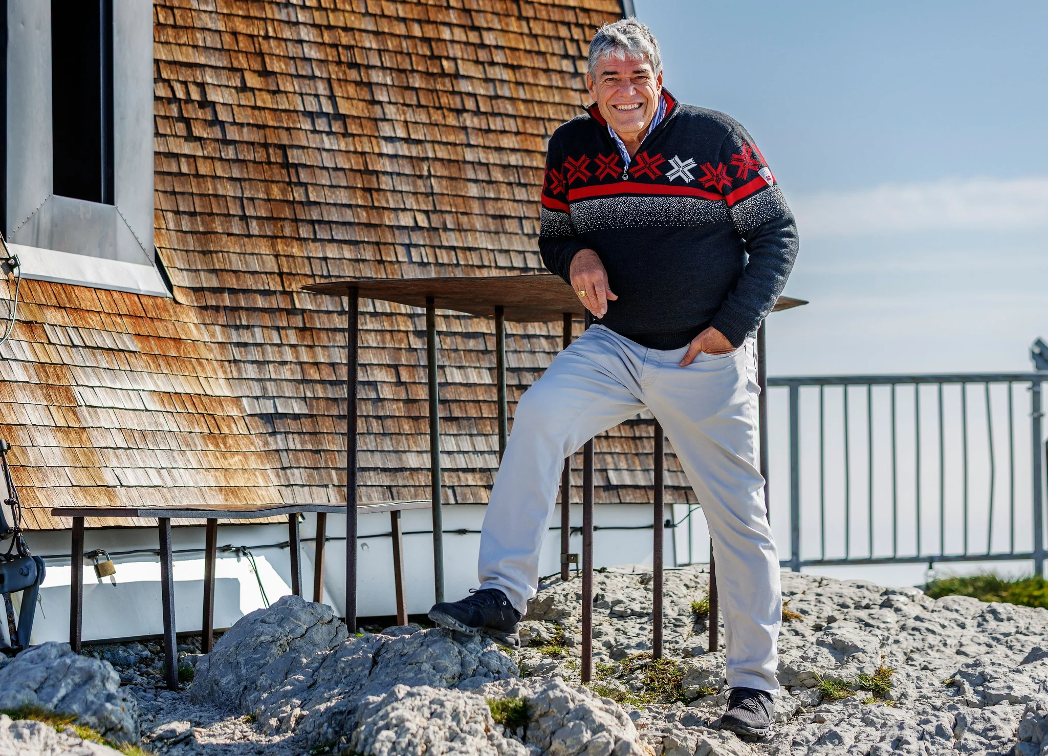 «Das Aussteigen bei der Stütze war heftig»: Meteorologe Felix Blumer ist nach seinem SRF-Abgang nun Säntis-Wetterbotschafter