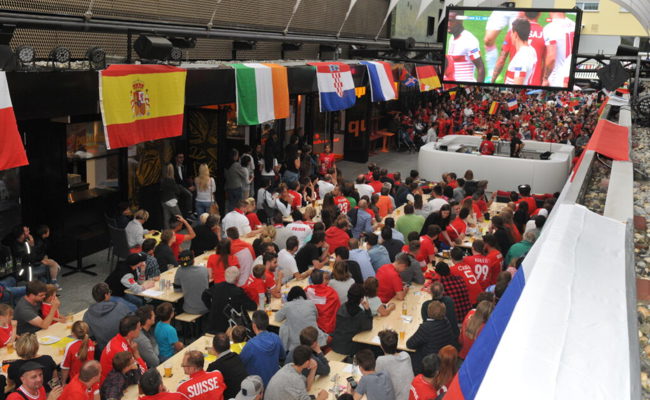 Public Viewing: Gemeinsames Mitfiebern und Jubeln wird möglich sein