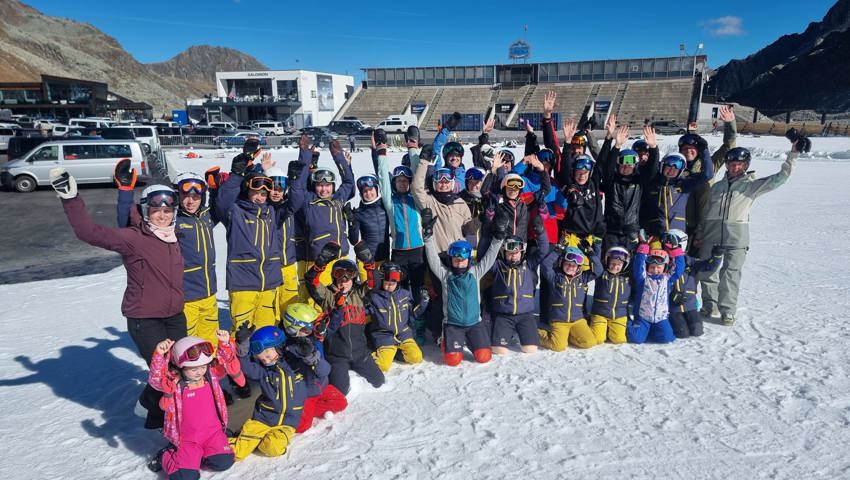 Der SC Grabserberg hat bei besten Bedingungen kürzlich in Sölden trainiert.