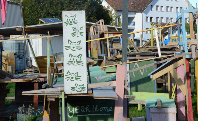 Auf der «Chinderbaustell» bleibt nur noch der Weg in die Tiefe
