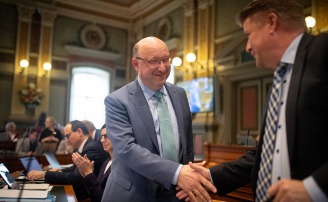 Beat Tinner ist nun St.Galler Regierungspräsident