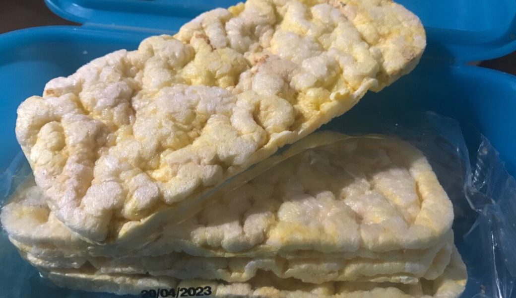  Maiswaffeln schmecken den Kindern. 