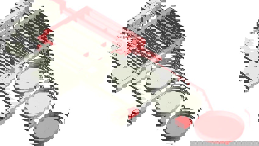  Die rot markierten Teile zeigen, wo ausgebaut und erneuert wird. 