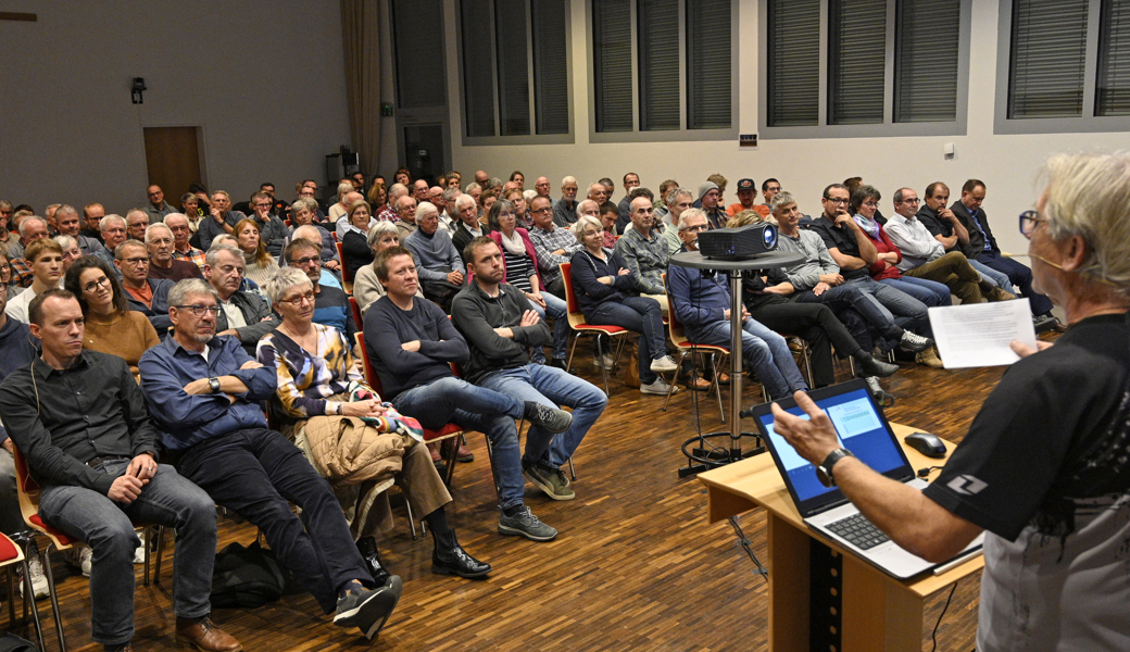 Grosses Interesse: Das Behördenforum diesen Mittwoch war gut besucht.
