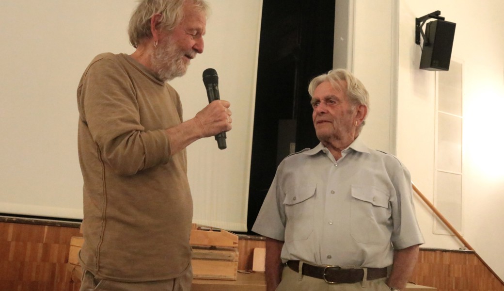 Peter Roth im Gespräch mit Alpinist Peter Diener