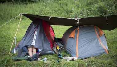 Raus aus dem Haus und ab in die Natur - Doch: darf man in der Wildnis zelten?