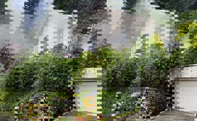 Brand in Einfamilienhaus: Katze schwer verletzt, Sachschaden rund 100'000 Franken