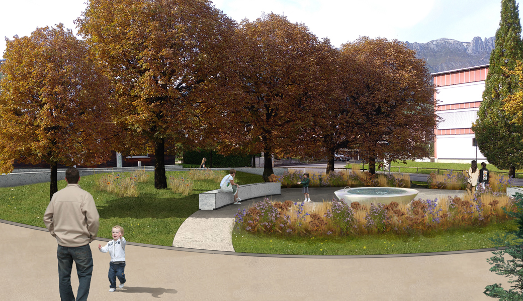 Das Budget wurde genehmigt - samt dem Beitrag an die Neugestaltung der Umgebung ums Gallus-Zentrum in Grabs.