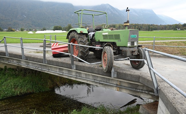Mann auf Irrfahrt mit Traktor – trotz Führerausweisentzug