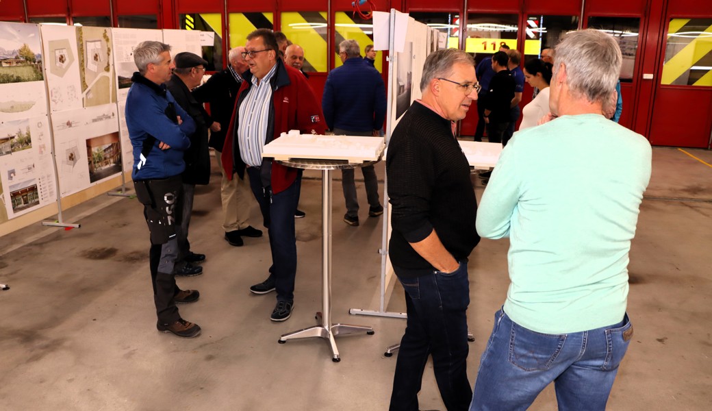 Projektausstellung der Feuerwehr stiess auf reges Interesse