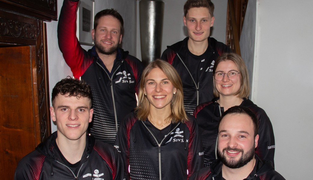 Der neu aufgestellte Vorstand des STV Sax.