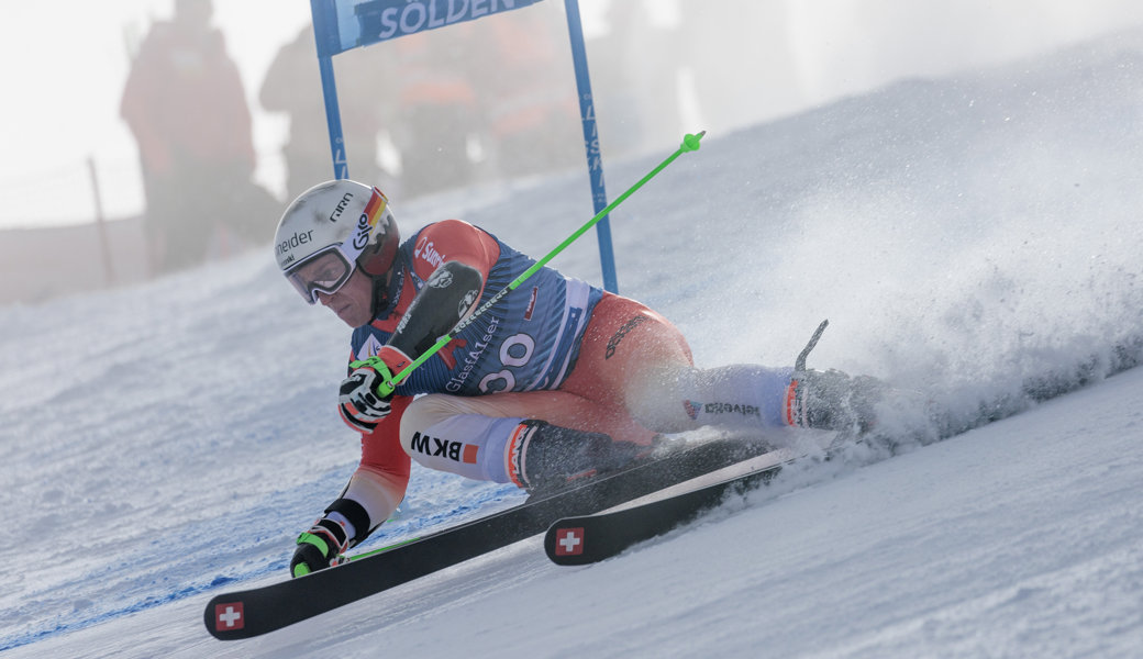 In guter Form, aber nicht konstant: Marco Fischbacher startete heute in die Europacup-Saison