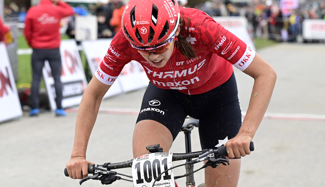 Siegerin bei den Damen: Alessandra Keller.