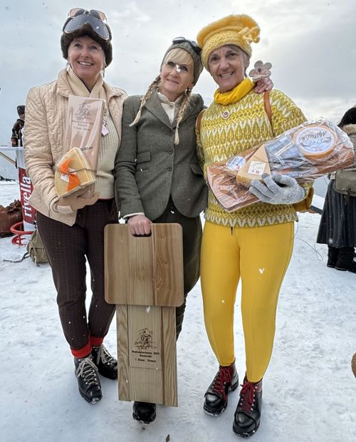 Andrea Allmann, Manuela Bittel und Liselotte Schlumpf.