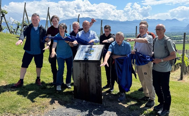 Der Industrieweg Rheintal ist eröffnet