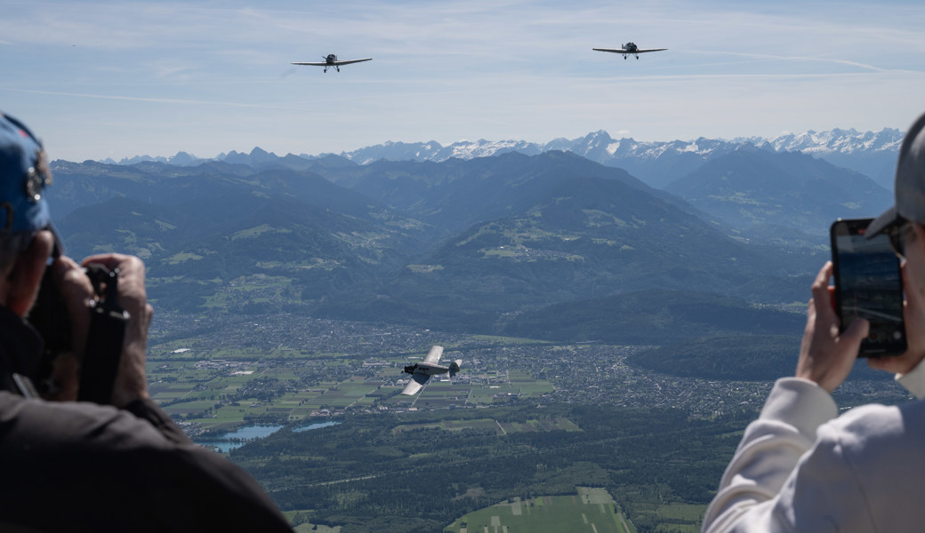 Fliegende Oldtimer über dem Rheintal und im Säntis-Schutzgebiet: Wie viel Lärm verträgt der Alpstein?